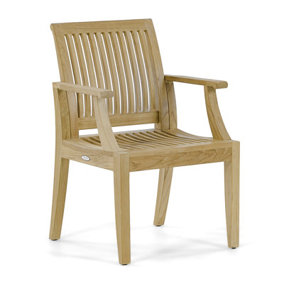 Myiah 17'' H Teak Armchair