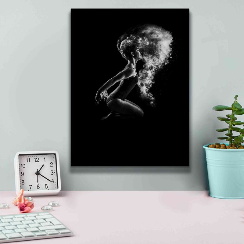Demaj saupoudré sur toile par Design Fabrikken, H 16 po x l 12 po x P 0,75 po