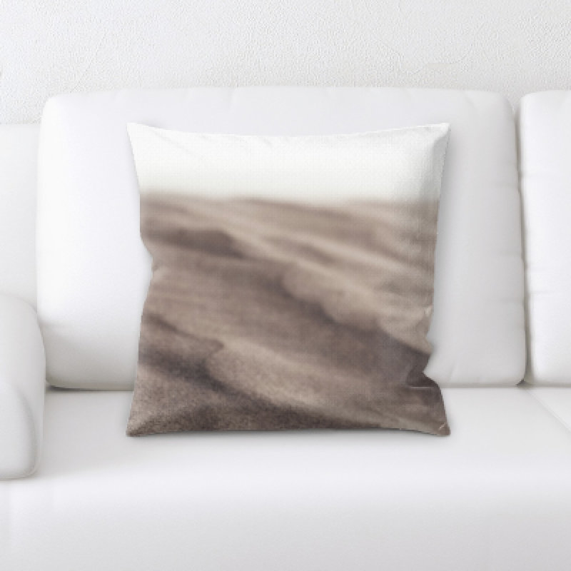 Microsuede Throw Pillow