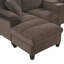 Modern U-Shaped Sectional Sofa With Storage Ottomans, Cup Holders, And USB Ports For Comfortable And Functional Living Room Seating-1889296206