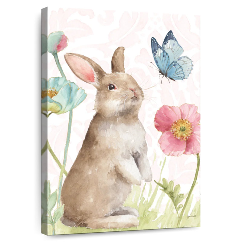 Brampt Spring Softies Bunnies Pink, 45" H x 30" W