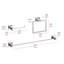 Ensemble de quincaillerie de salle de bain 3 pièces Isla-95281303