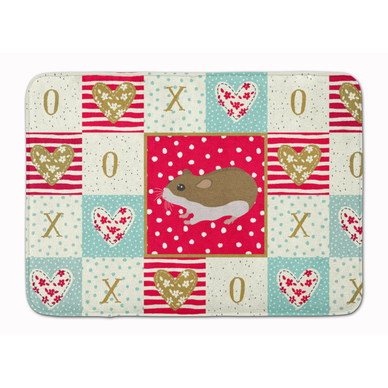 Love Memory Foam Kitchen Mat, Demetri Chinese Hamster