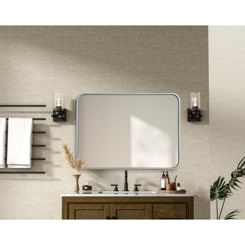 Miroir Erath, Argent argent, 30 po x 22 po