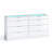 8-drawer White Dresser With Led Display Glass Top