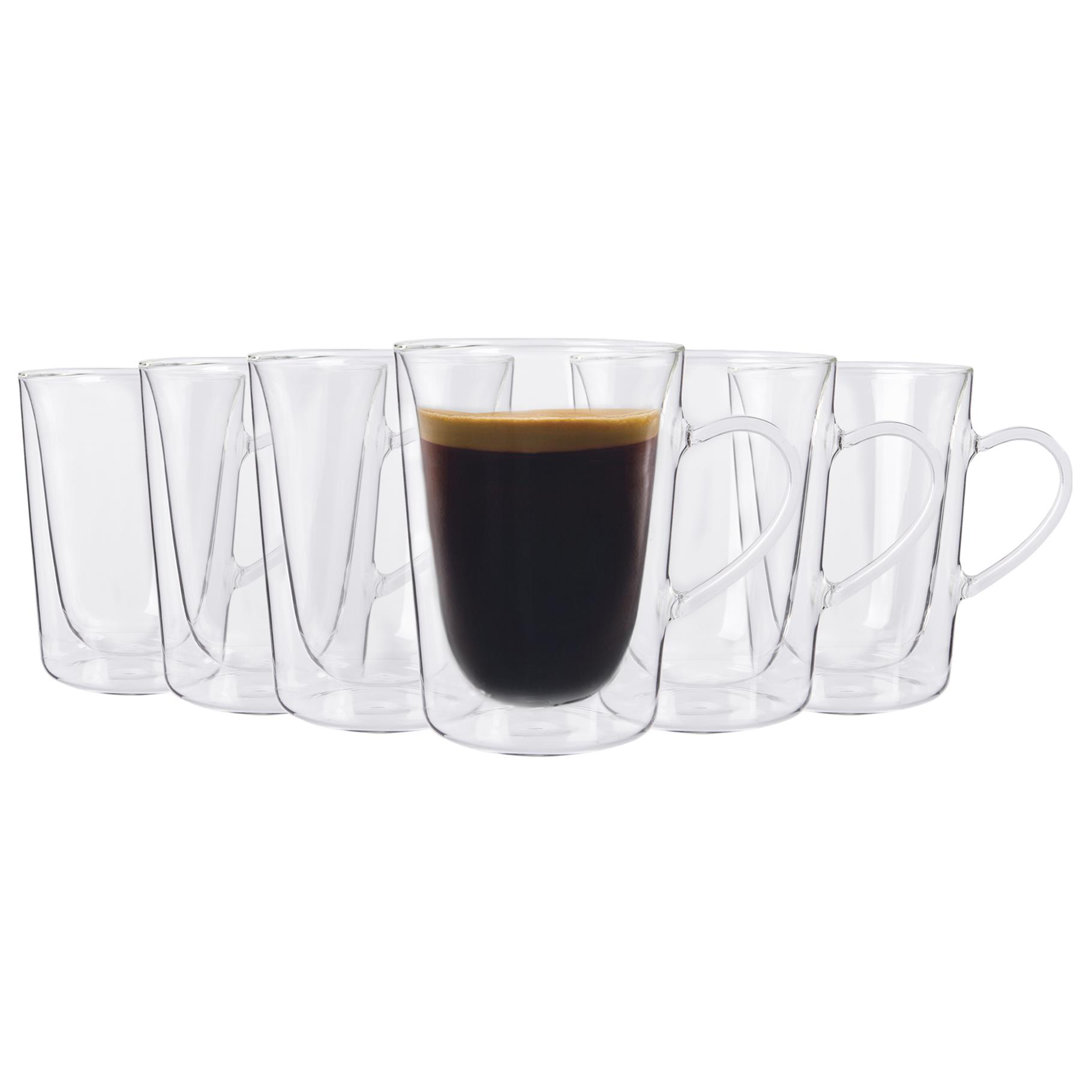 Rink Drink - Double Walled Coffee Glass Cups