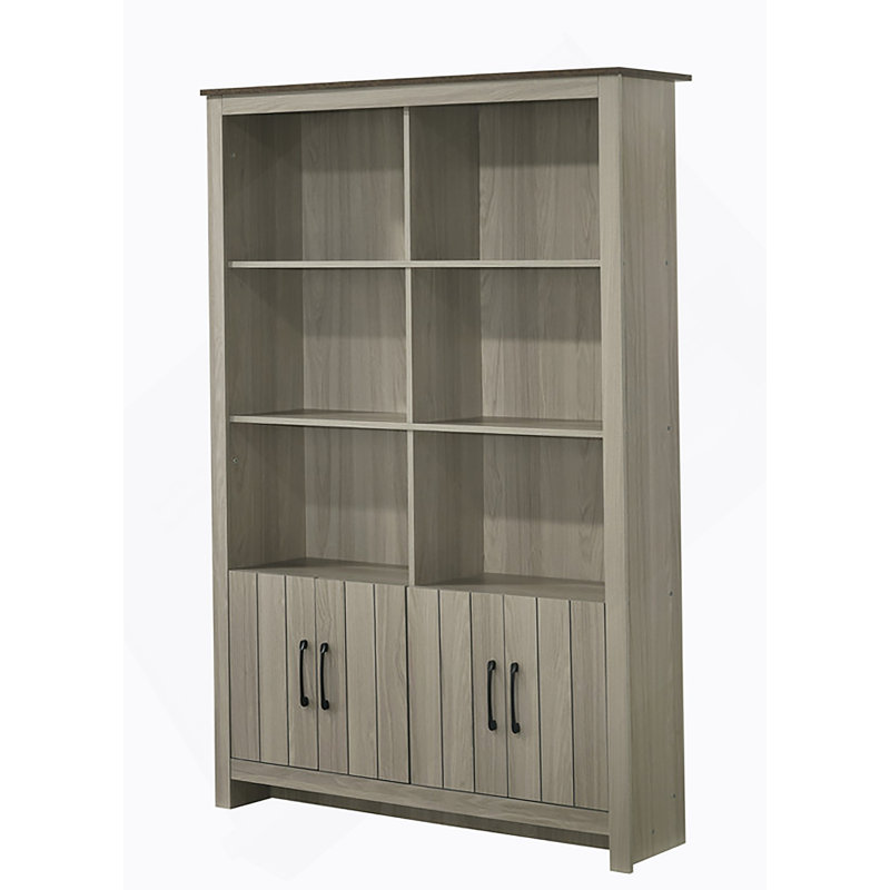 Bibliothèque avec portes d'armoire
