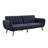 Novogratz Brittany 81.5" Round Arm Futon Chair-1641203967