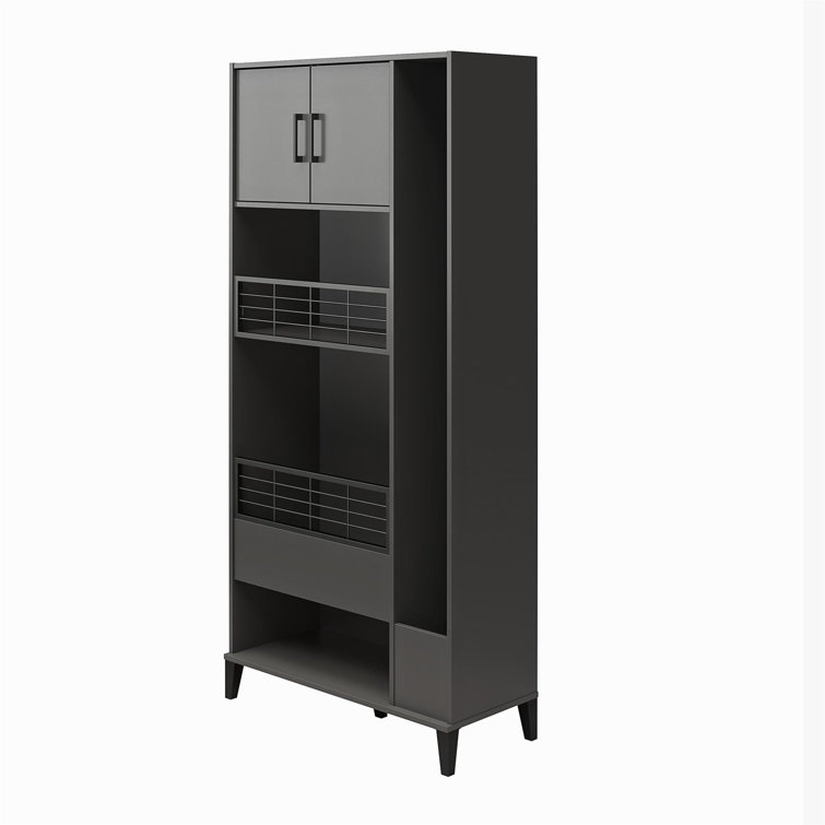 Amaylee 76.65" H x 35.67" W x 15.39" D Sports Storage Cabinet