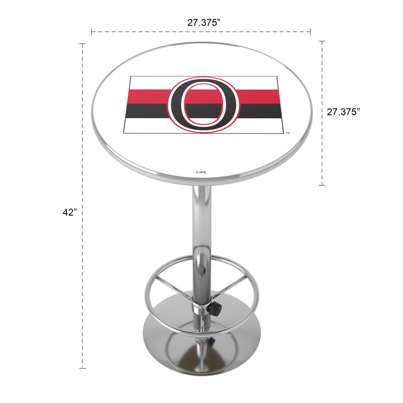 Table de bar avec repose-pieds Ottawa Senators