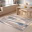 Tapis moderne ocre à l'aquarelle abstraite, bleu, gris, or, crème, ivoire, lavable à la machine, antidérapant, à poils courts, adapté à l'intérieur et à l'extérieur, pour salon, chambre, salle à manger, entrée, couloir, bureau-1856077476
