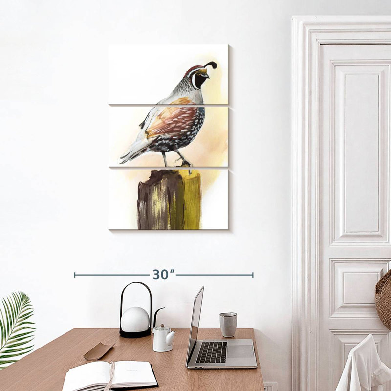 Brampt Quail, 32" H x 20" W