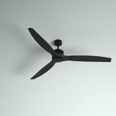 Ventilateur de plafond noir Akmani