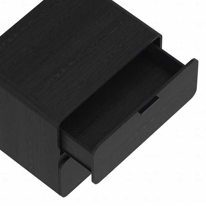 Table de chevet, Noir