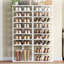 Étagère à chaussures en bois avec crochets Narrow 10 - Tiers-561377459