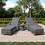 Chaise longue inclinable avec coussins 77,5 po-1344027785-1361989420