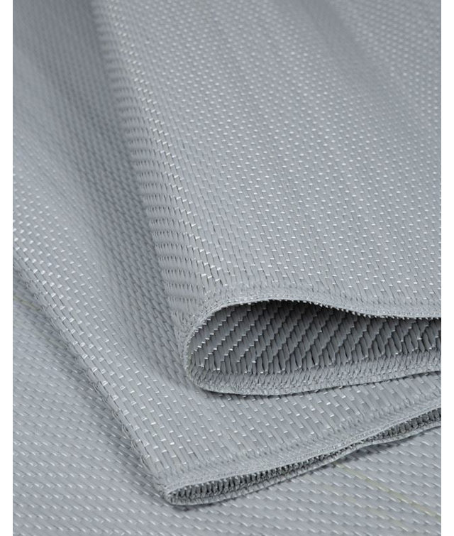 Urban Collection Outdoor Rug Plain Design in Grey