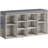 Cahari Linen Upholstered Storage Bench-1009299160