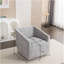 Fauteuil demi-tonneau pivotant à 360 ° Nice