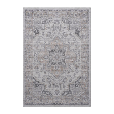 Lint-free, stylish, stain-resistant area rug