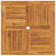 Solid Wood Patio Dining Set Table,-231322223