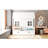 White Twin Size Wooden Daybed With Trundle - Playful And Stylish