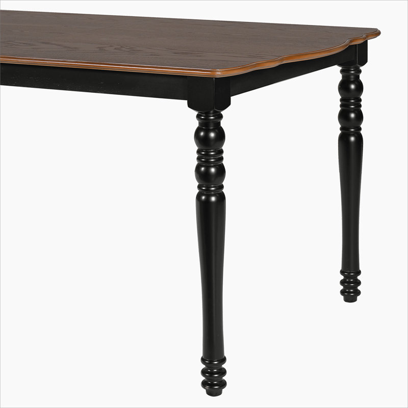 Ensemble de table de salle à manger 7 pièces, table de salle à manger extensible en bois de 60 à 78 pouces avec rallonge amovible, ensemble de table de cuisine avec 6 chaises d'appoint rembourrées, ensemble de table de salle à manger pour 6