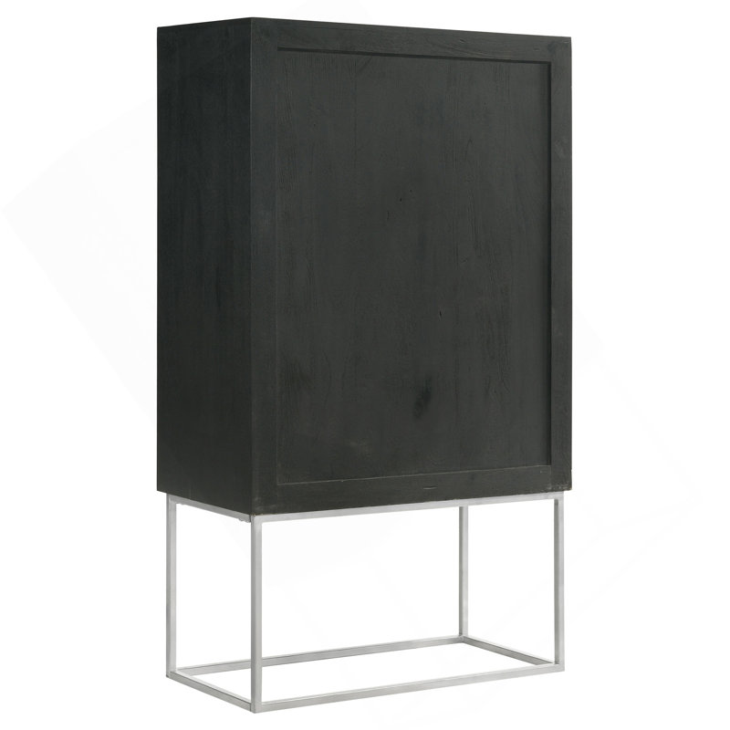 Armoire de bar 2 portes Washoe
