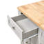Lamia Wood Kitchen Cart
