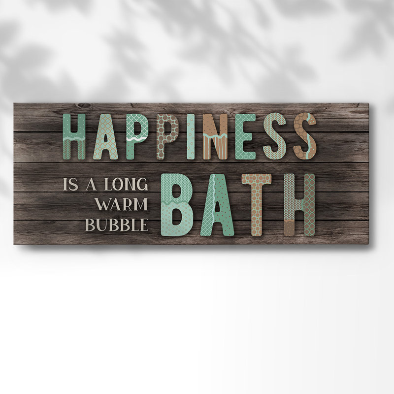 Happiness Bath, H 12 po x l 30 po x P 1,5 po