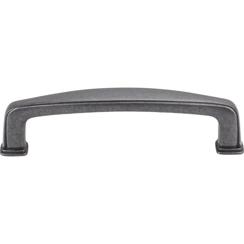 Milan I Bar Pull, 3 3/4", Gun Metal