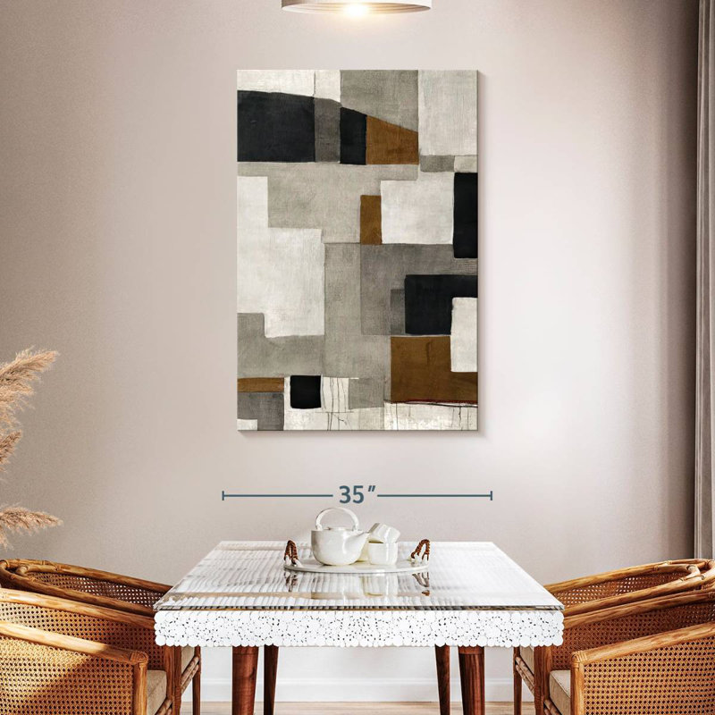 Avery Geometric Blocks I, 48" H x 32" W