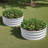 2PCS Tall Round Raised Garedn Bed,Metal Raised Beds For Vegetables, Outdoor Garden Raised Planter Box, Backyard Patio Planter Raised Beds For Flowers, Herbs-1720790052-1720790050