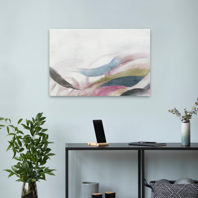 Painted Zephyr - Peinture à l'huile abstraite, art contemporain