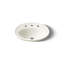 Serif Ceramic Oval Drop-In Bathroom Sink with Overflow-10941847-19195653