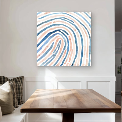 Fingerprint - Illustrative Metal Print for Home Decor