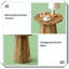 Table d'appoint en bois