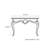 Modern Creative Fabric Console Table