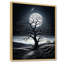 «Tree Moonlit Serenade - Landscape Trees», reproduction d'art sur toile-91361507-91361501