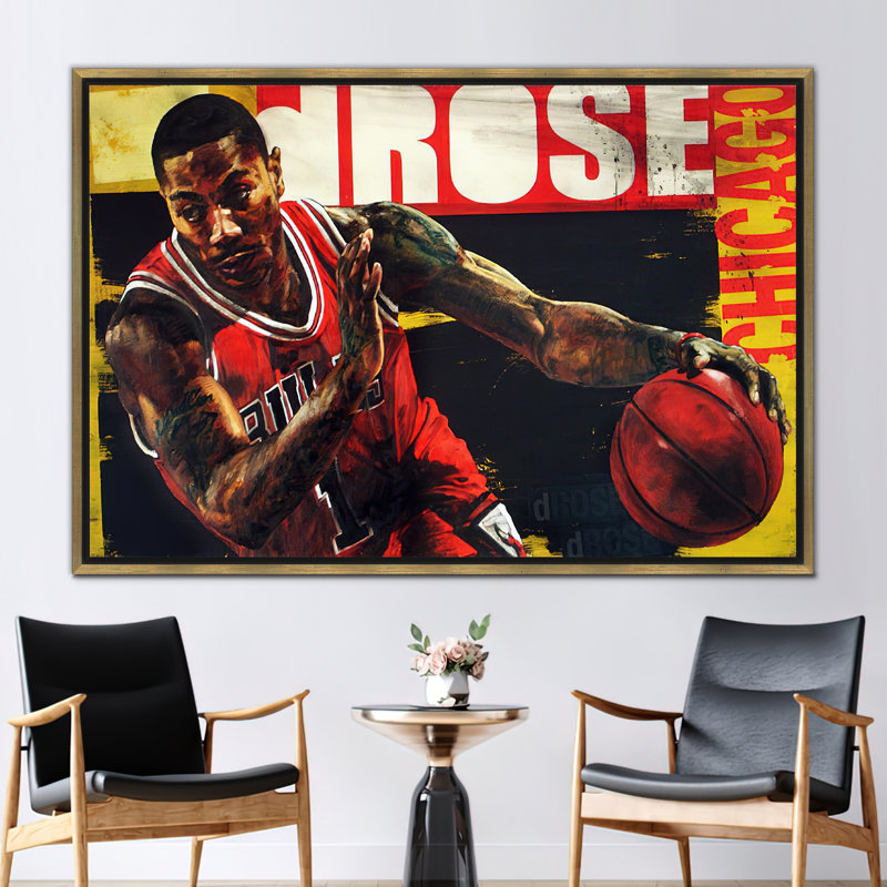 Print on Canvas, Framed Print without Mat, Gold, 20 cm H x 30 cm W