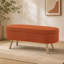 Banc de rangement avec repose-pieds ovale Luxury-139692259