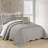 4 Piece Damask Embroidery Bedspread Set-1629558981-1629559027