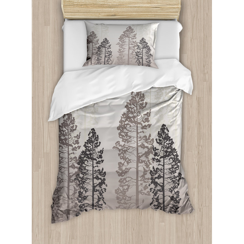 Farmhouse Rustic Duvet Cover, Twin