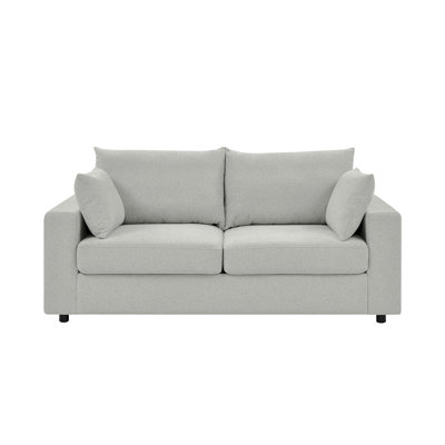 Canapé moderne rembourré de 78 po avec coussins profonds et coussins amovibles