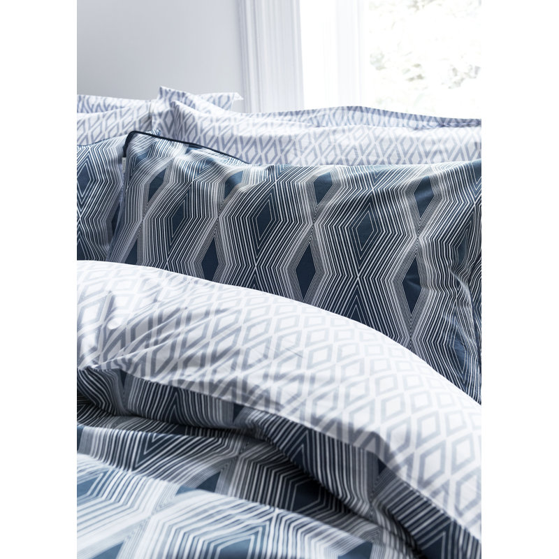 Ziggurat Blue, Single - 1 Standard Pillowcase