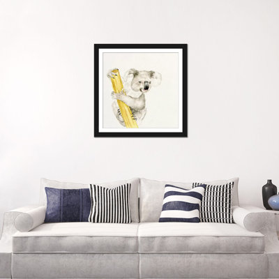 «Baby Koala II» par Melissa Wang - reproduction d'art sur toile tendue
