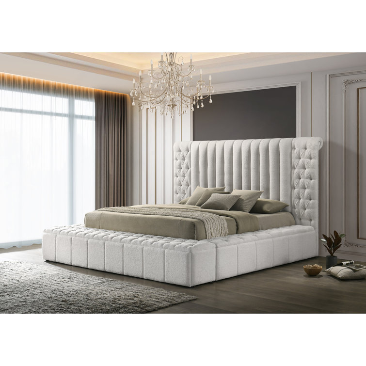 Saflon Florence Upholstered Panel Storage Bed | Wayfair