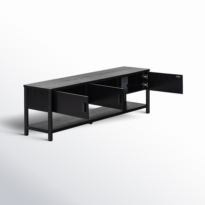 Jaylessa TV Stand, Black