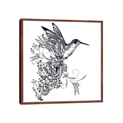 Hummingbird by Artsy Bessy - Gallery-Wrapped Canvas Giclée on Canvas