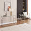 Norte 120cm Glass Top Console Table
